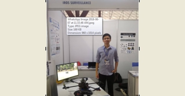 Mahasiswa ITB Kembangkan Drone Jadi Detektor Pencemaran Zat Kimia Berbahaya