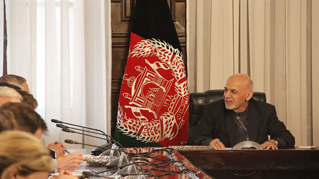 Presiden Afganistan. (Foto: Thomas Watkins/AFP)