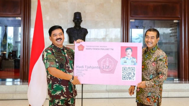 Panglima TNI dan Dirut BRI (Foto: Dok. Bank BRI)