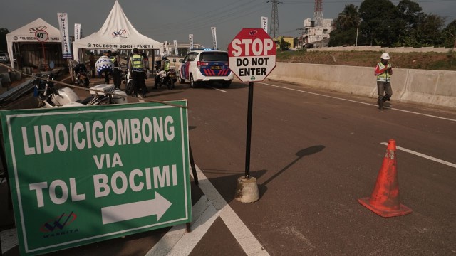 Suasana jalur menuju pintu masuk Bocimi (Foto: Jamal Ramadhan/kumparan)