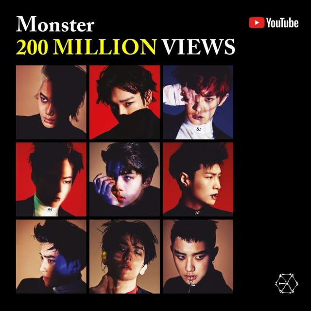 MV "Monster" Milik EXO Tembus 200 Juta View!  (1)
