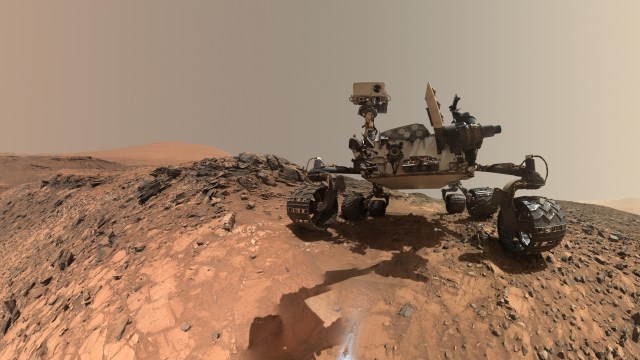 Curiosity saat melakukan penjelajahan di Mars. (Foto: JPL NASA)