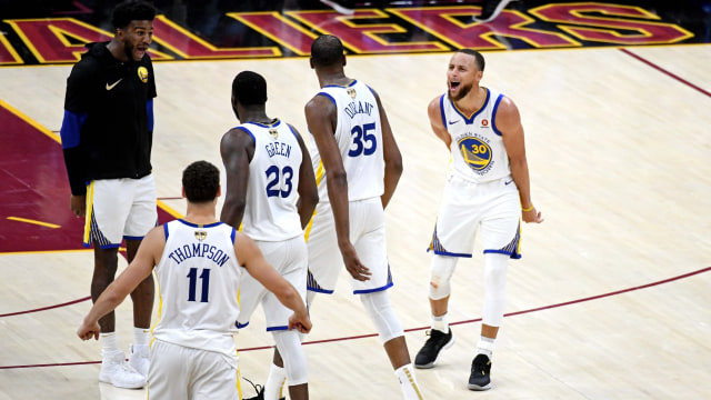 Warriors bertabur pemaini bintang. (Foto:  Kyle Terada-USA TODAY Sports via Reuters)