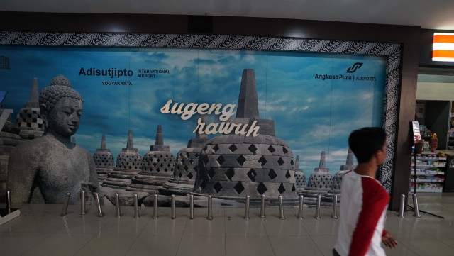  Bandara Adi Sutjipto Yogyakarta Foto: Fitra Andrianto/kumparan