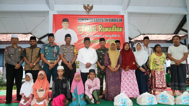 Safari Ramadhan, Waka Polres Bangkalan Berharap Masyarakat Proaktif Menjaga Kamtibmas