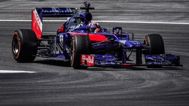 Marc Marquez jajal mobil Formula 1. (Foto: Dok. Red Bull)