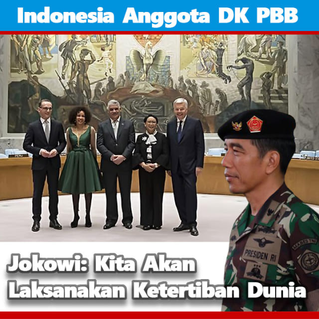 Jokowi : Kita Akan Laksanakan Ketertiban Dunia