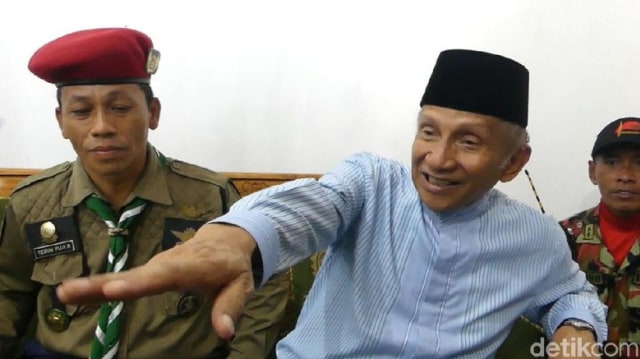 Amien Rais: Otomatis Kalau Kalah, Jokowi Minggat ke Solo