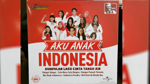 Album Aku Anak Indonesia. (Foto: Instagram/@rafly_pp)