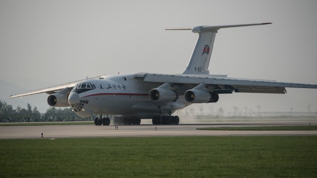 Ilyushin Il-76. (Foto: AFP/Ed Jones)
