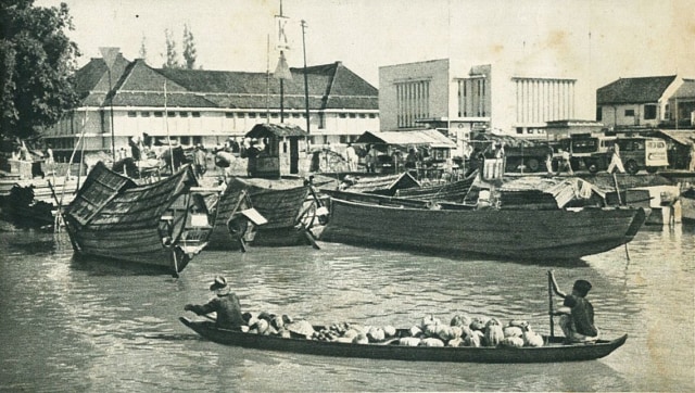 Ilustrasi Sungai Musi di Palembang (Foto: Wikimedia Commons)