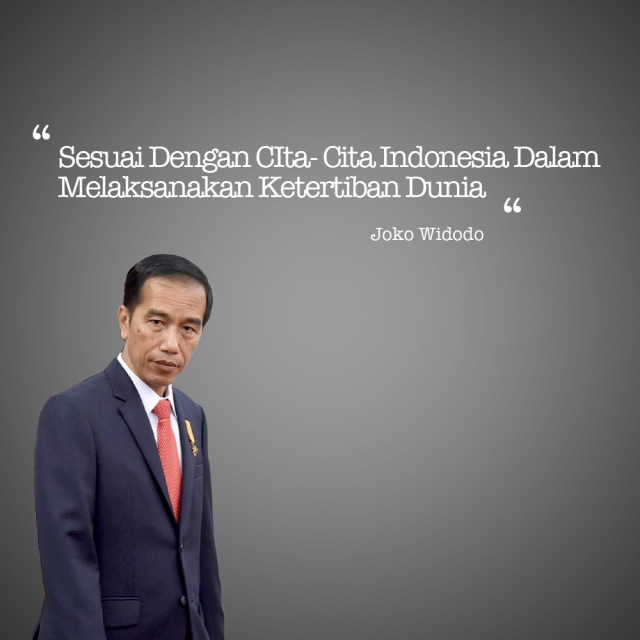 Indonesia Berperan Dalam Melaksanakan Ketertiban Dunia Yang Berdasarkan Cita-Cita Bangsa
