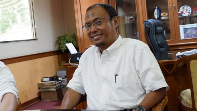 Direktur Utama PD Dharma Jaya, Johan Romadhon. (Foto: Resya Firmansyah/kumparan)