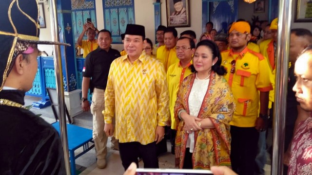 Tommy dan Titiek Soeharto. (Foto: Arfiansyah Panji Purnandaru/kumparan)