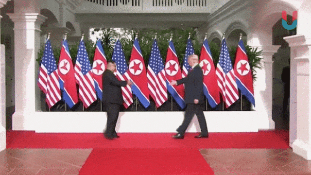 Kim Jong-un dan Donald Trump (Foto: kumparan)