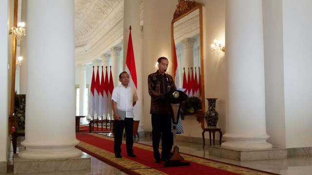 Jokowi di Istana Bogor (Foto: Jihad Akbar/kumparan)