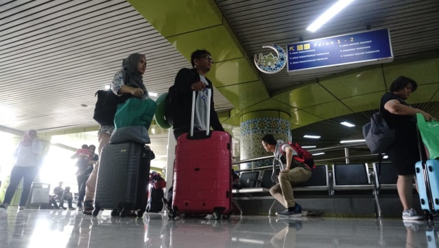 Suasana di Stasiun Gambir (Foto: Helmi Afandi/kumparan)