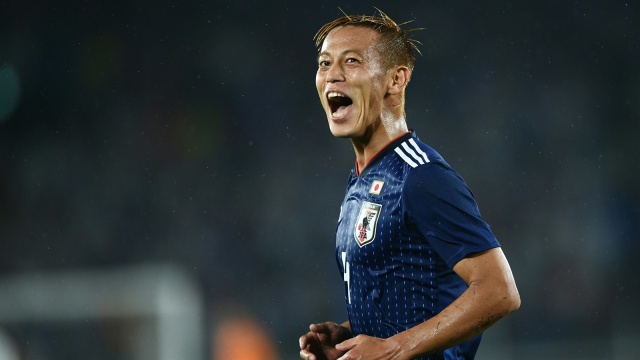 Keisuke Honda. (Foto: Martin Bureau/AFP)