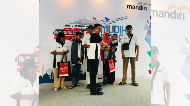 com-Mudik dari Plaza Mandiri (Foto: Mandiri)