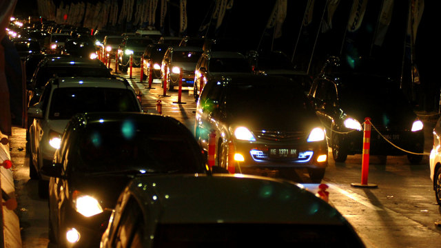 Ilustrasi kemacetan saat mudik. (Foto: Antara/Oky Lukmansyah)