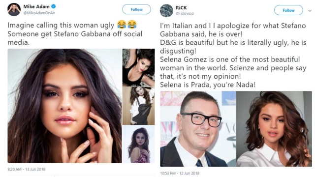 Netizen bela Selena Gomez  (Foto: Dok. Twitter)