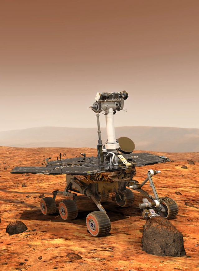 Robot penjelajah Opportunity. (Foto: NASA JPL)