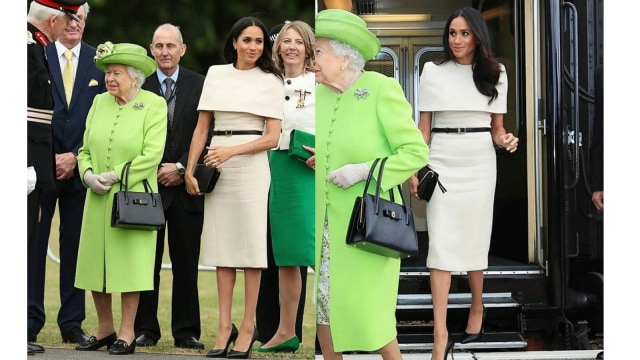 Meghan Markle & Ratu Elizabeth II (Foto: Dok. Meghan Markle HD - Instagram)