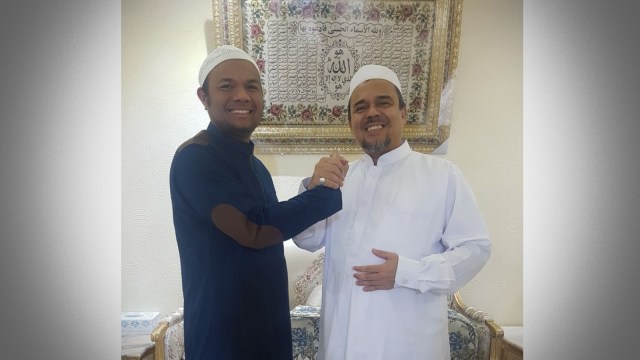 M. Idrus dan Habib Rizieq (Foto: Dok. Istimewa)