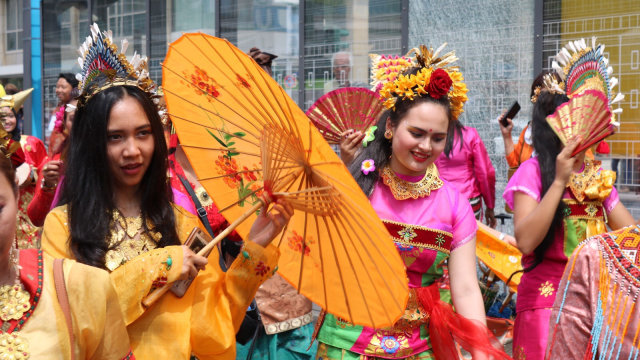 Multikultural Indonesia Semarakkan Kota Frankfurt (Foto: Dok. KJRI Frankfurt)