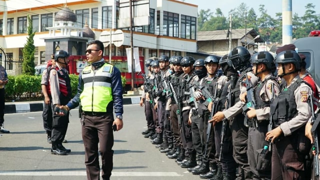 Apel Polres Bogor. (Foto: Dok. Polres Bogor)