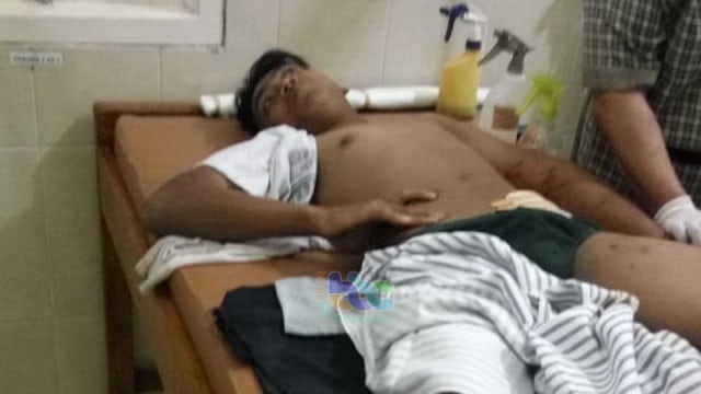 Tabrakan Motor di Dander Bojonegoro, Kedua Pengendara Dilarikan ke Rumah Sakit