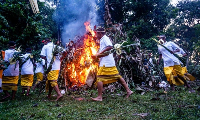 Nyepi Desa di Lebu Karangasem, Tradisi Unik Syukuri Panen Raya 