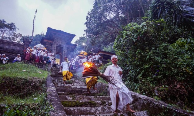Nyepi Desa di Lebu Karangasem, Tradisi Unik Syukuri Panen Raya  (1)