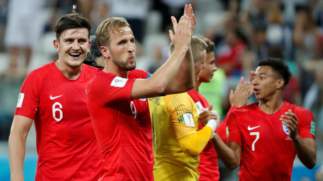 Kane bawa Inggris kalahkan Tunisia. (Foto: REUTERS/Jorge Silva)