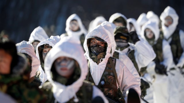 Militer Korea Selatan. Foto: REUTERS/Kim Hong-Ji