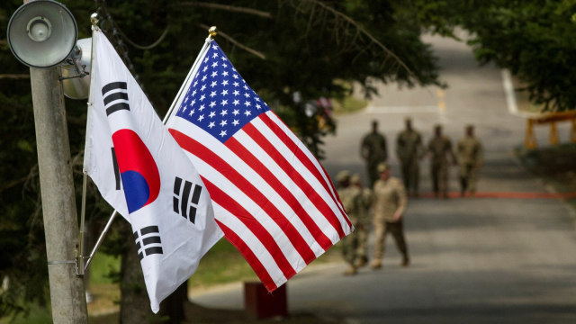 Militer Korea Selatan. (Foto: Ken Scar/U.S. Army/Handout via REUTERS)