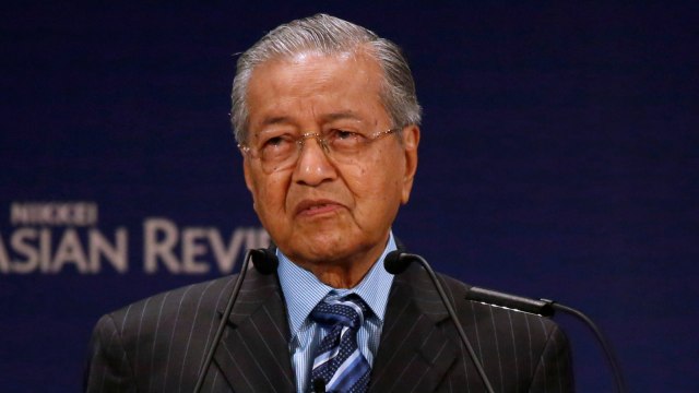 Perdana Menteri Malaysia Mahathir Mohamad. (Foto: REUTERS/Issei Kato)