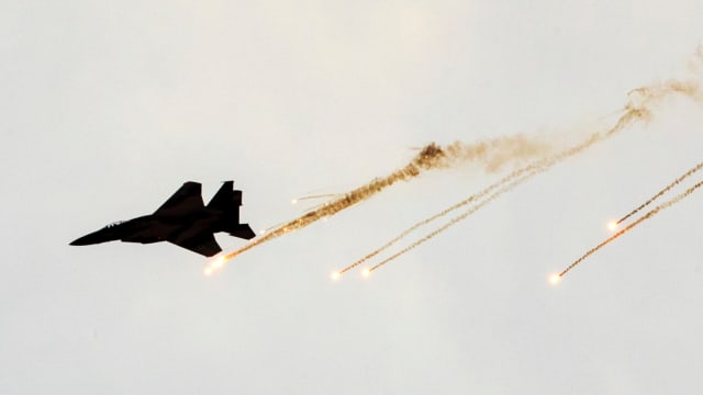 Jet tempur Israel. (Foto: AFP/Jack Guez)