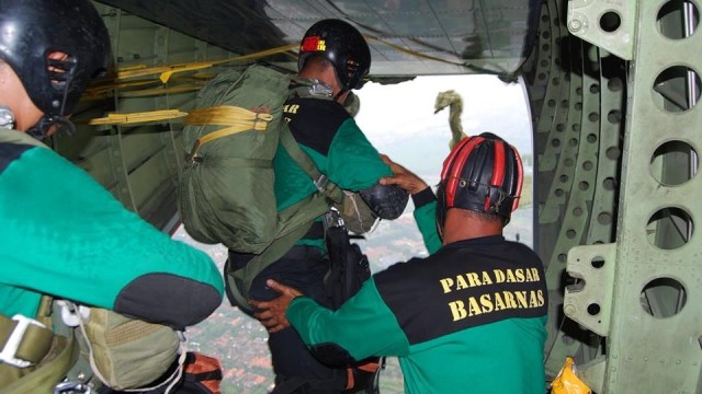 Basarnas Spesial Group. (Foto: Facebook/Basarnas Special Group)