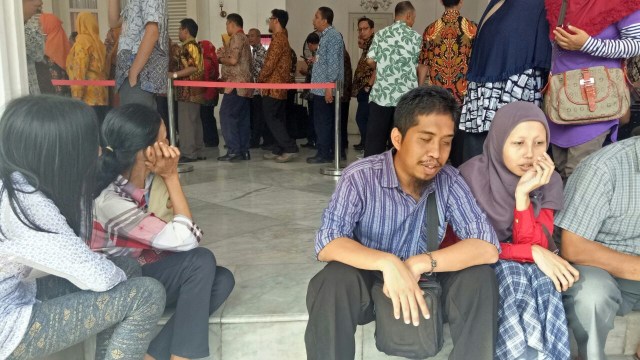 Warga mengahdiri acara halal bihalal Anies-Sandi (Foto: Nabila Fatiara/kumparan)