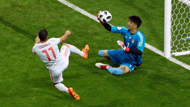 Peluang Vazquez di laga vs Iran. (Foto: REUTERS/John Sibley)