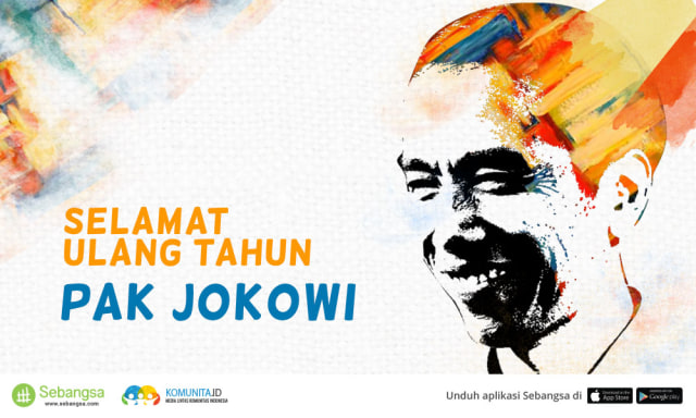 Selamat Ulang Tahun Pak Jokowi