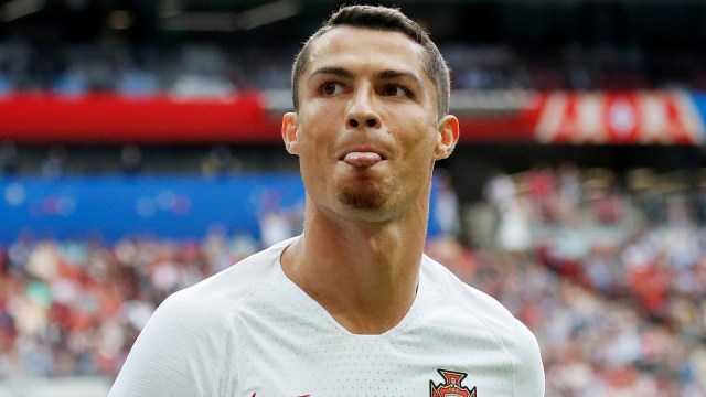 Kapten Timnas Portugal, Cristiano Ronaldo. (Foto: Maxim Shemetov/Reuters)