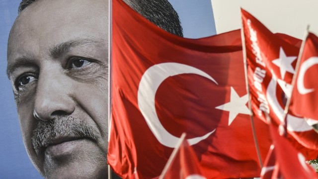 Presiden Turki Recep Tayyip Erdogan (Foto: AFP/Aris MESSINIS)
