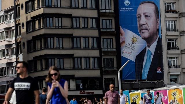 Presiden Turki Recep Tayyip Erdogan (Foto: AFP/Yasin AKGUL)