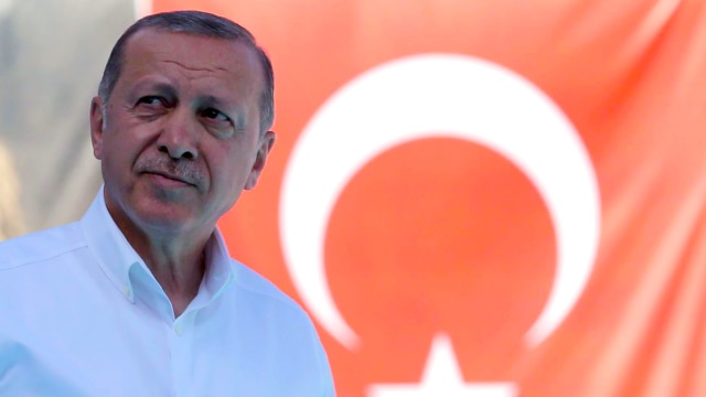 Presiden Turki Recep Tayyip Erdogan (Foto: AFP/ADEM ALTAN)