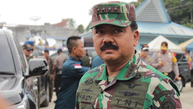Panglima TNI Hadi Tjahjanto  Foto: Ade Nurhaliza/kumparan