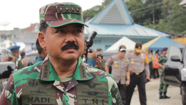 Panglima TNI Hadi Tjahjanto  (Foto: Ade Nurhaliza/kumparan)