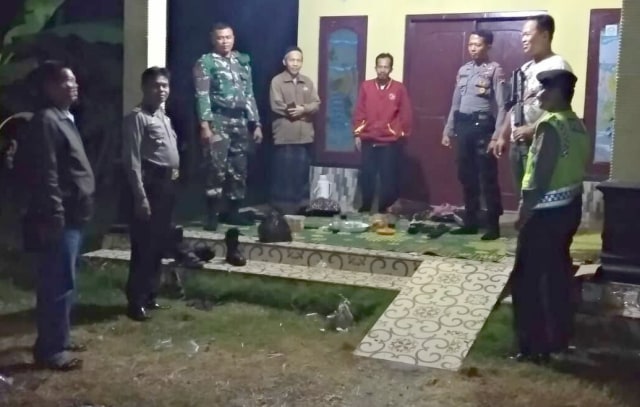 Polisi dan TNI Patroli Malam Pasca-kasus Pengeroyokan Maut di Brebes