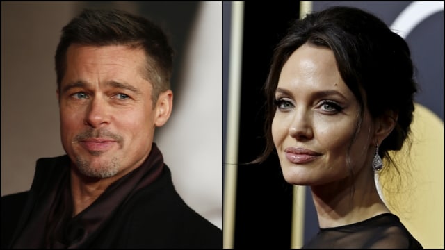 Brad Pitt dan Angelina Jolie (Foto: REUTERS/Mario Anzuoni, AFP/Adrian DENNIS)